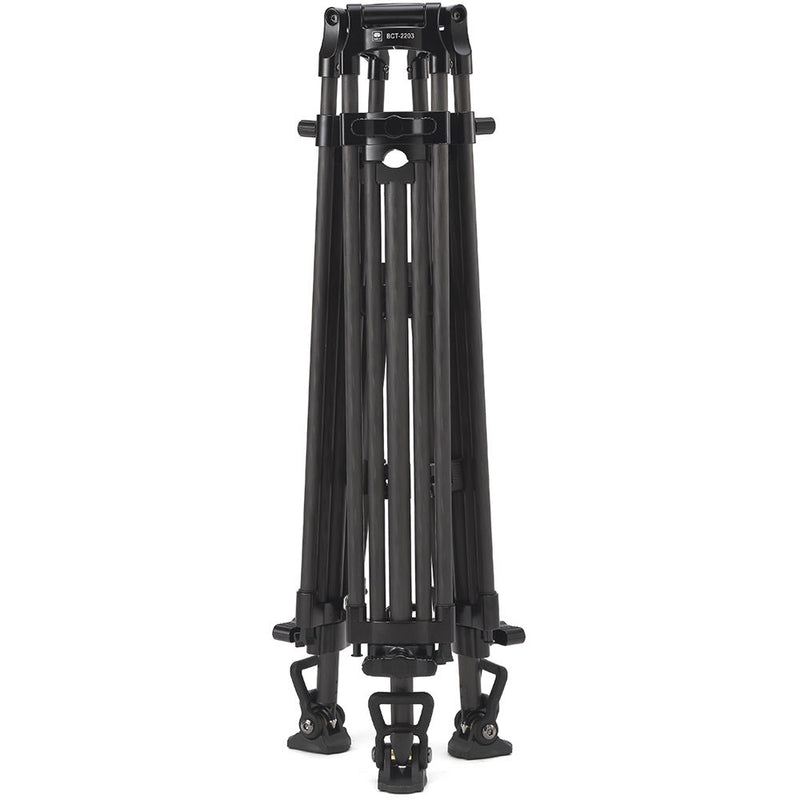 Sirui BCT-2203 Professional 3-Section Carbon Fiber Video Tripod with 75mm Bowl