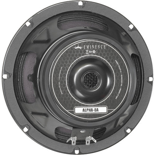 Eminence Alpha-8A 125W 8" (203.2mm) 8 Ohm Mid-Bass Loudspeaker Driver
