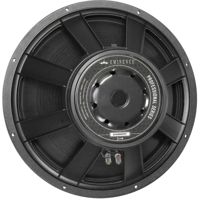Eminence DEFINIMAX 4018LF - 1600W 18" (457.2mm) 8 Ohm Sub-Woofer Loudspeaker Driver