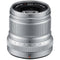 FUJIFILM XF 50mm f/2 R WR Lens with UV Filter Kit (Silver)