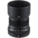 Fujifilm XF 50mm f/2 R WR Lens (Black)