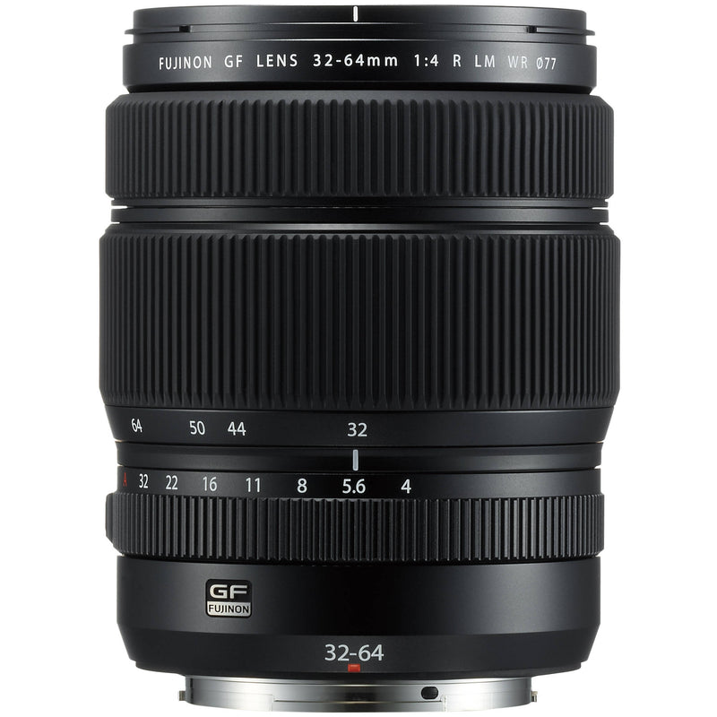 FUJIFILM GF 32-64mm f/4 R LM WR Lens with UV Filter Kit