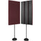Auralex ProMAX V2 Acoustic Panels with Floor Stands (Burgundy)