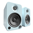 Kanto Living YU4 2-Way Powered Bookshelf Speakers (Pair, Matte White)