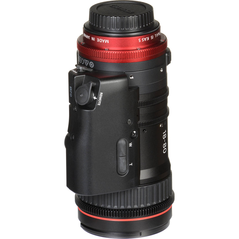 Canon CN-E 18-80mm T4.4 COMPACT-SERVO Cinema Zoom Lens (EF Mount)