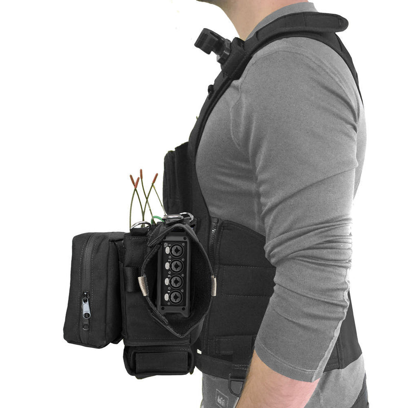 Porta Brace ATV-F4 Audio Tactical Vest for Zoom F4 Digital Recorder (Black)