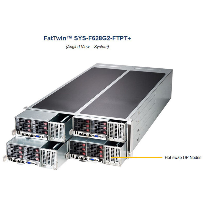 Supermicro SuperServer Barebone System 4-Rack Unit 6X SATA 2000W RPS