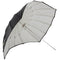 Angler ParaSail Parabolic Umbrella (White with Removable Black/Silver, 45")