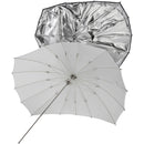 Angler ParaSail Parabolic Umbrella (White with Removable Black/Silver, 60")