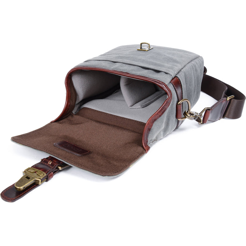 ONA Bond Street Waxed Canvas Camera Bag (Smoke)