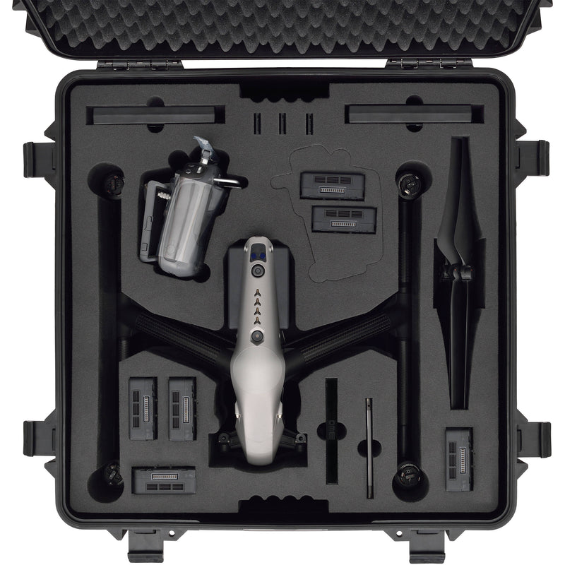 HPRC Wheeled Hard Case with Foam for DJI Inspire 2