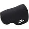 MegaGear Ultra-Light Neoprene Camera Case with Carabiner for Panasonic Lumix DMC-LX100 (Black)