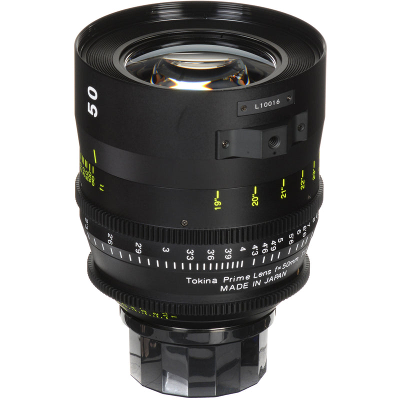 Tokina 50mm T1.5 Cinema Vista Prime Lens (PL Mount, Focus Scale in Feet)