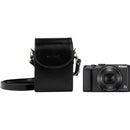 MegaGear Protective Leather Camera Case for Nikon COOLPIX A900 (Black)