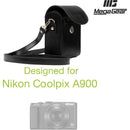 MegaGear Protective Leather Camera Case for Nikon COOLPIX A900 (Black)