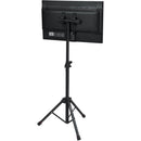 Gator Cases Frameworks Compact Adjustable Media Tray with Tripod Stand