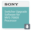 Sony Switcher Upgrade Software for MVS-7000X Processor