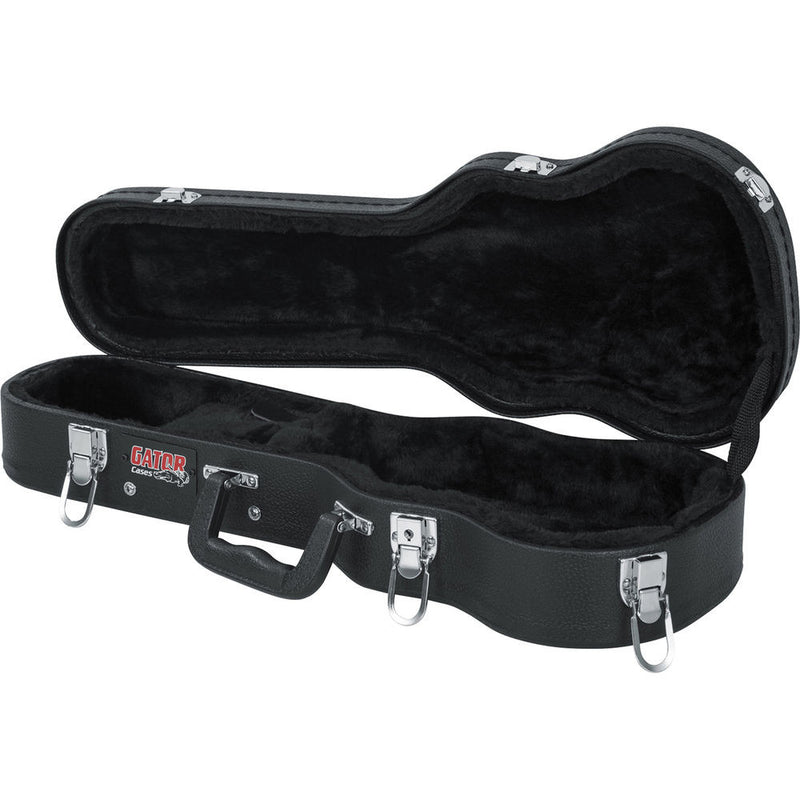 Gator Cases Hard-Shell Wood Case for Soprano Ukulele