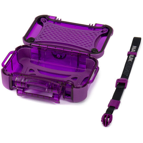 Nanuk 320 Nano Series Protective Hard Case (Purple)