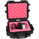 Turtle 509 ATA-Certified Waterproof Hard Case for DCP / CRU 2 Drive with Insert & Cords