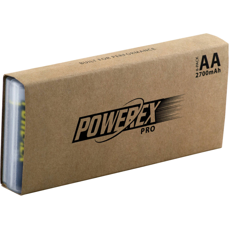 Powerex MH-C980 Turbo Charger-Analyzer and Pro Rechargeable AA NiMH Batteries Kit