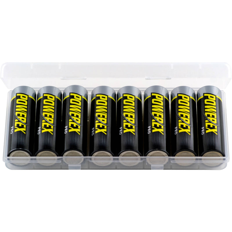 Powerex Pro Rechargeable AA NiMH Batteries (1.2V, 2700mAh, 8-Pack)