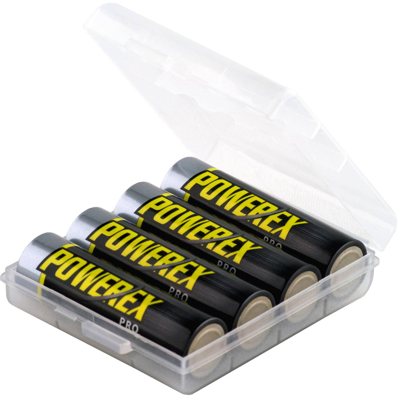 Powerex Pro Rechargeable AA NiMH Batteries (1.2V, 2700mAh, 4-Pack)