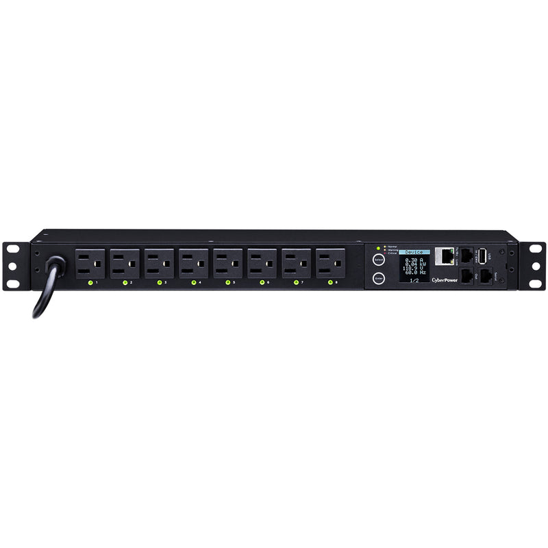 CyberPower PDU81001 Switched Metered-by-Outlet Power Distribution Unit