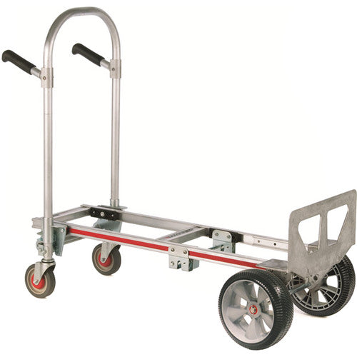 Magliner Gemini Jr. Convertible Hand Truck with 10 x 3.5" Microcellular Foam Wheels