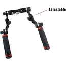 CAME-TV Universal Handle Grip with 6-Point Adjustment