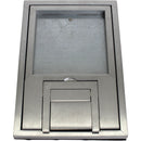 FSR FL-200 U-Access Cover with Lift-Off Door (1/2" Aluminum Square Flange)