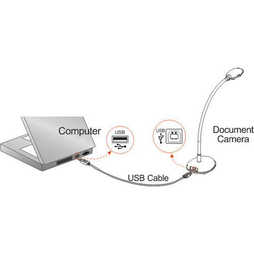 Lumens Ladibug PC193 HD Document Camera (Black)