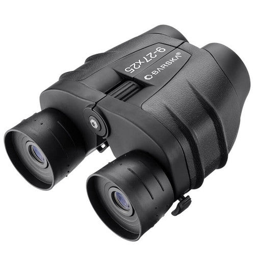 Barska 9-27x25 Gladiator Compact Zoom Binocular (Black)