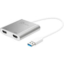 j5create USB 3.0 to Dual HDMI Multi-Monitor Adapter