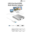 j5create USB 3.0 to Dual HDMI Multi-Monitor Adapter