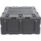 SKB 20" Removable Shock Rack Transport Case (3 RU, Black)