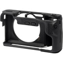easyCover Silicone Protection Cover for Sony Alpha a6500 (Black)