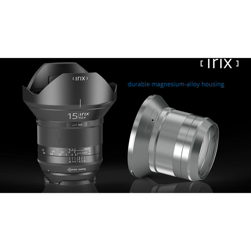 IRIX 15mm f/2.4 Blackstone Lens for Canon EF
