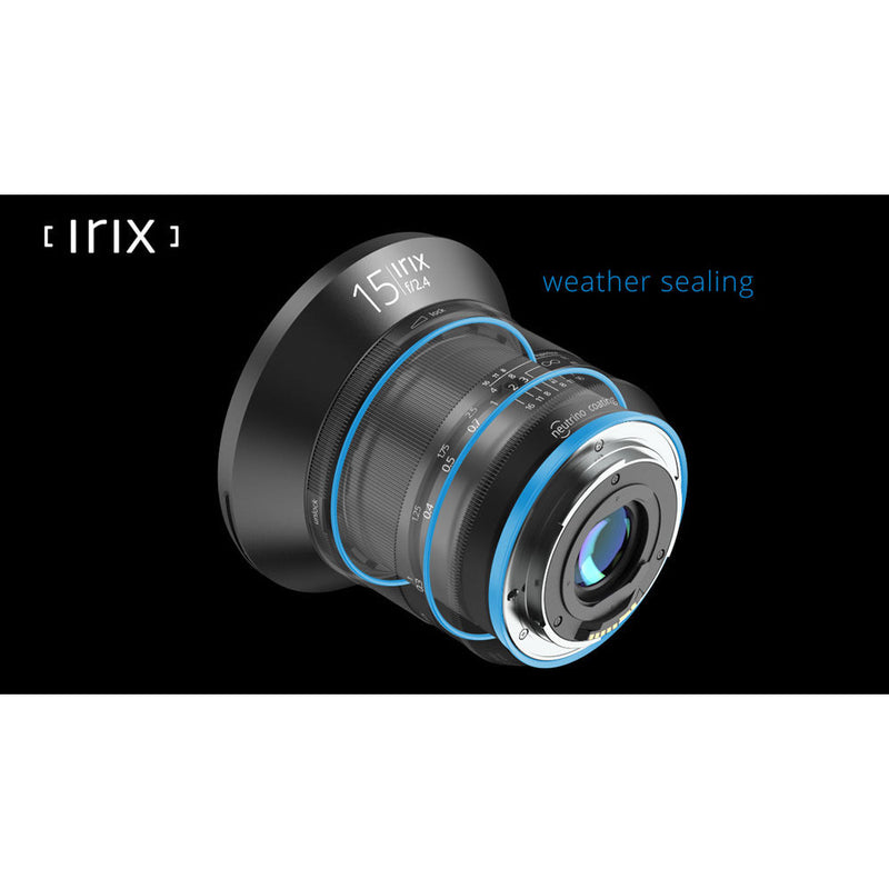 IRIX 15mm f/2.4 Firefly Lens for Canon EF