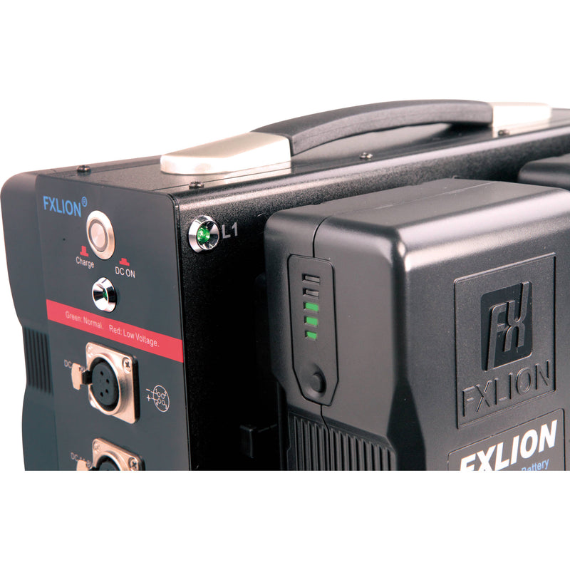 Fxlion V-Mount Adapter and Charger with 24V/15A Single / 14.8 Dual Channel Output