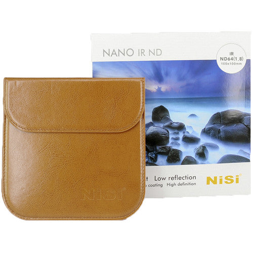 NiSi 100 x 100mm Nano IRND 1.8 Filter (6 Stop)