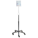 CTA Digital Heavy-Duty Security Gooseneck Floor Stand for 7 - 13" Tablets