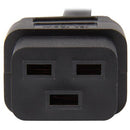 StarTech NEMA 5-15P to C19 Computer Power Cord (10', 14 AWG)