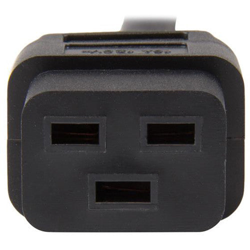StarTech NEMA 5-15P to C19 Computer Power Cord (10', 14 AWG)