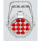 CHAUVET DJ SlimPAR Pro H USB - Wireless DMX RGBAW+UV LED Wash Light (White)