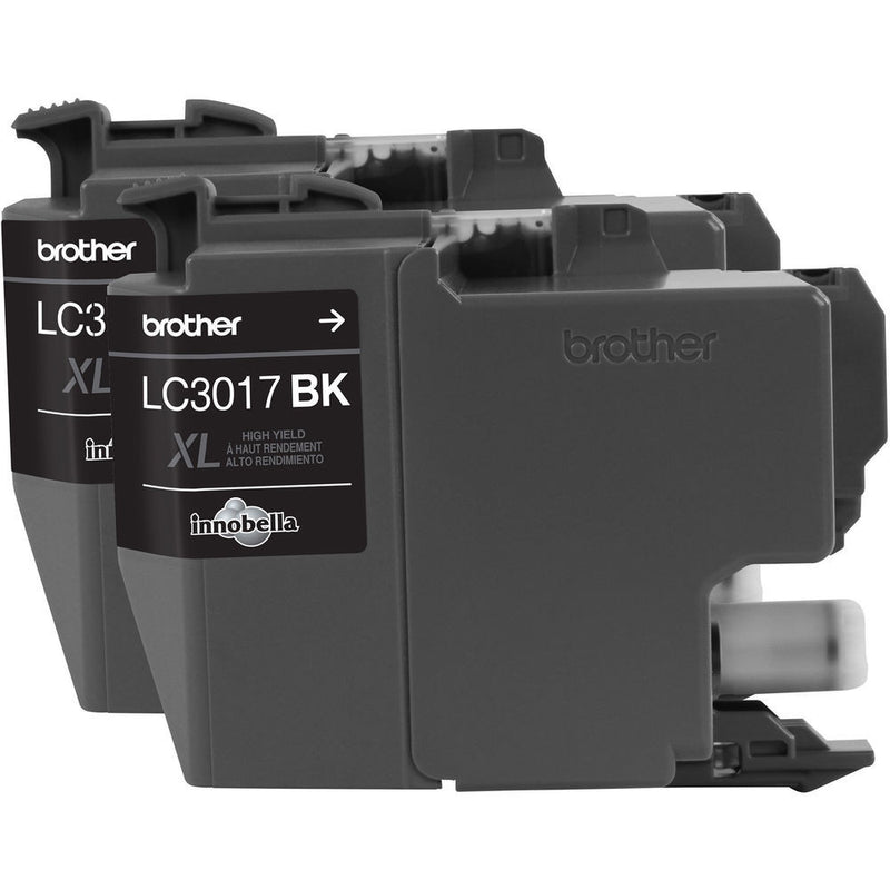 Brother LC3017BK High Yield XL Black Ink Cartridge (2-Pack)