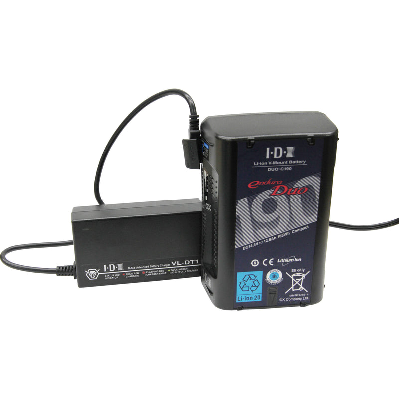 IDX System Technology Battery Charger for ENDURA D-Tap Advanced Port Batteries