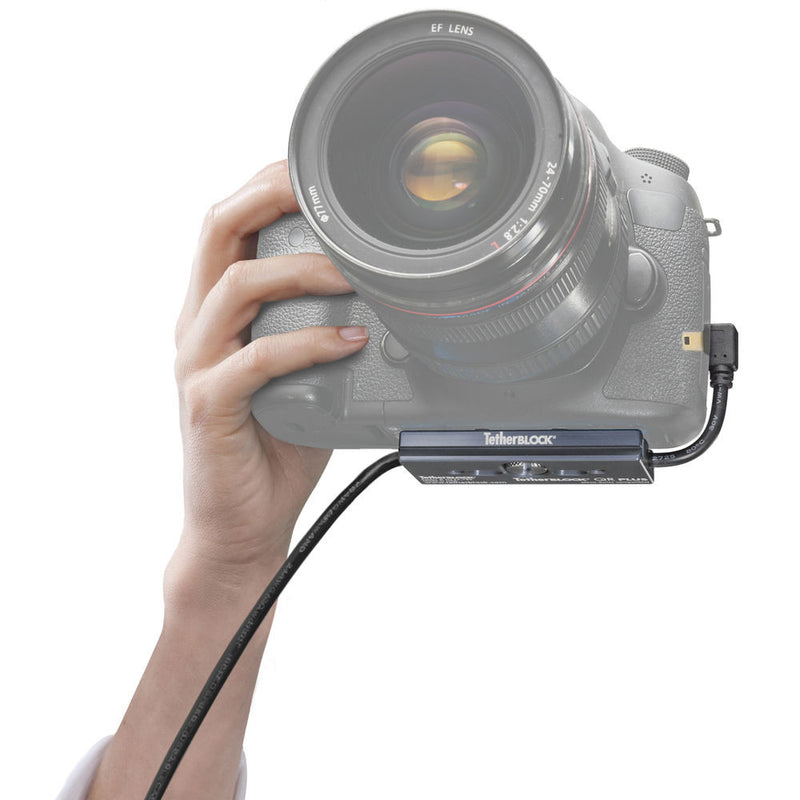 TetherBLOCK QR Plus Quick Release Plate (Thunder Gray)