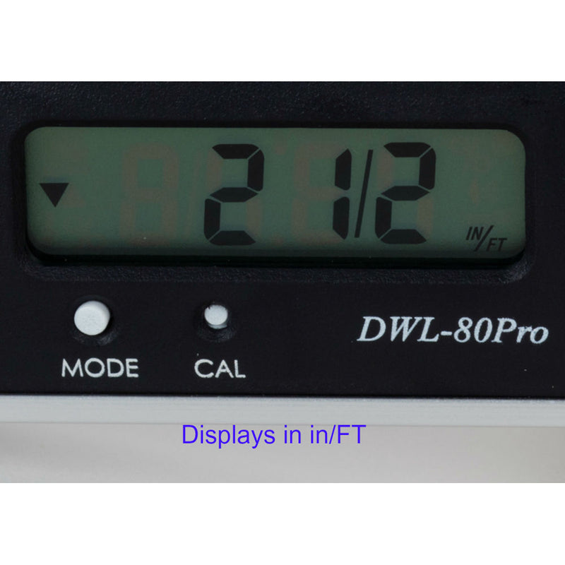 Digipas Technologies DWL-80Pro Pocket Size Digital Level (Black)