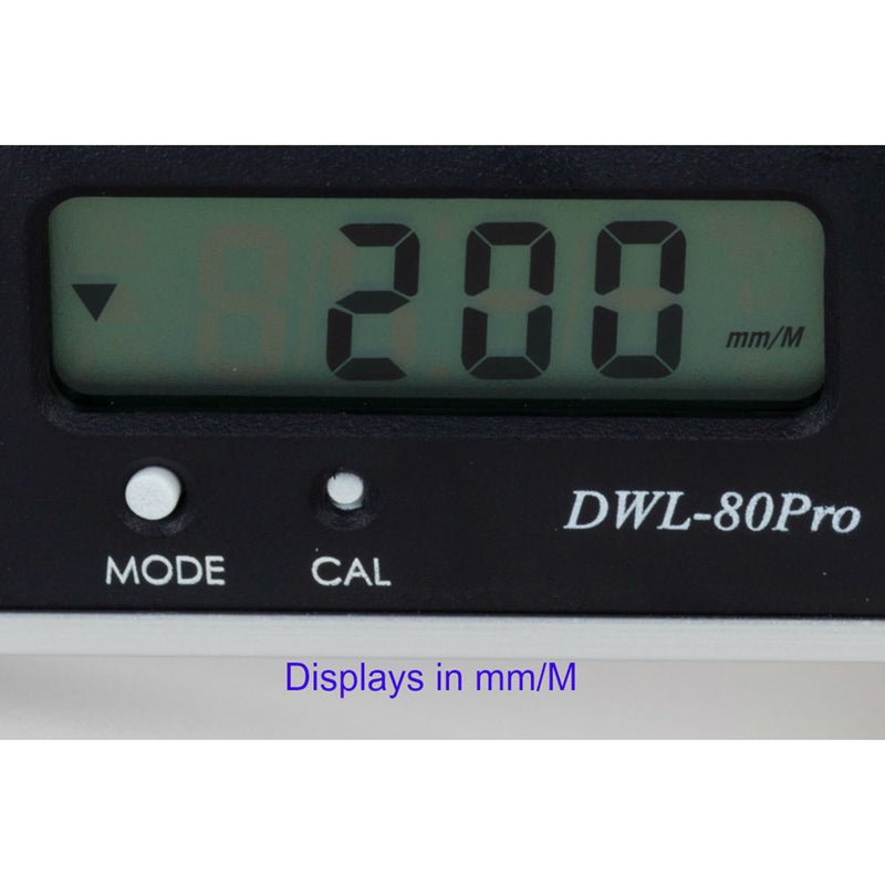 Digipas Technologies DWL-80Pro Pocket Size Digital Level (Black)